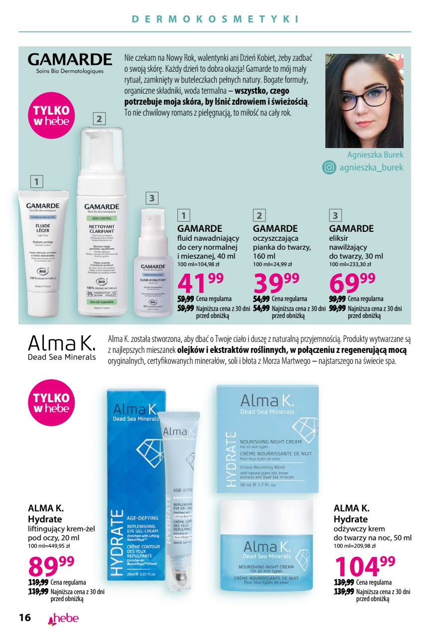 Hebe - Katalog