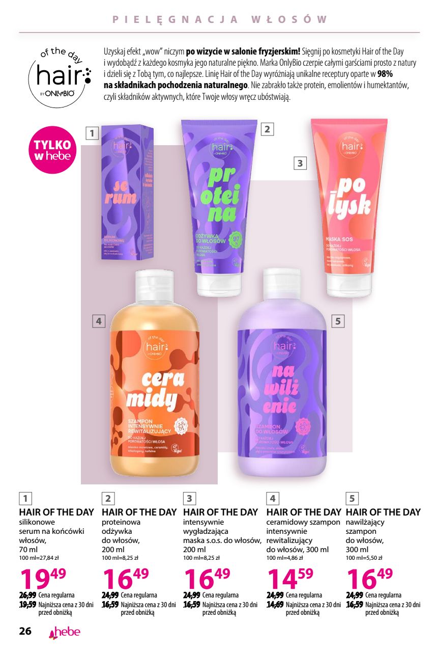 Hebe - Katalog