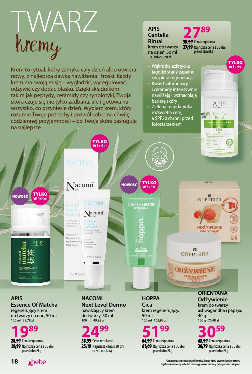 Hebe - Katalog