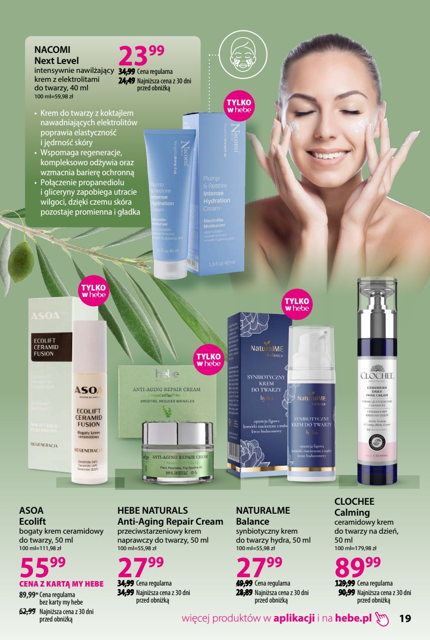Hebe - Katalog