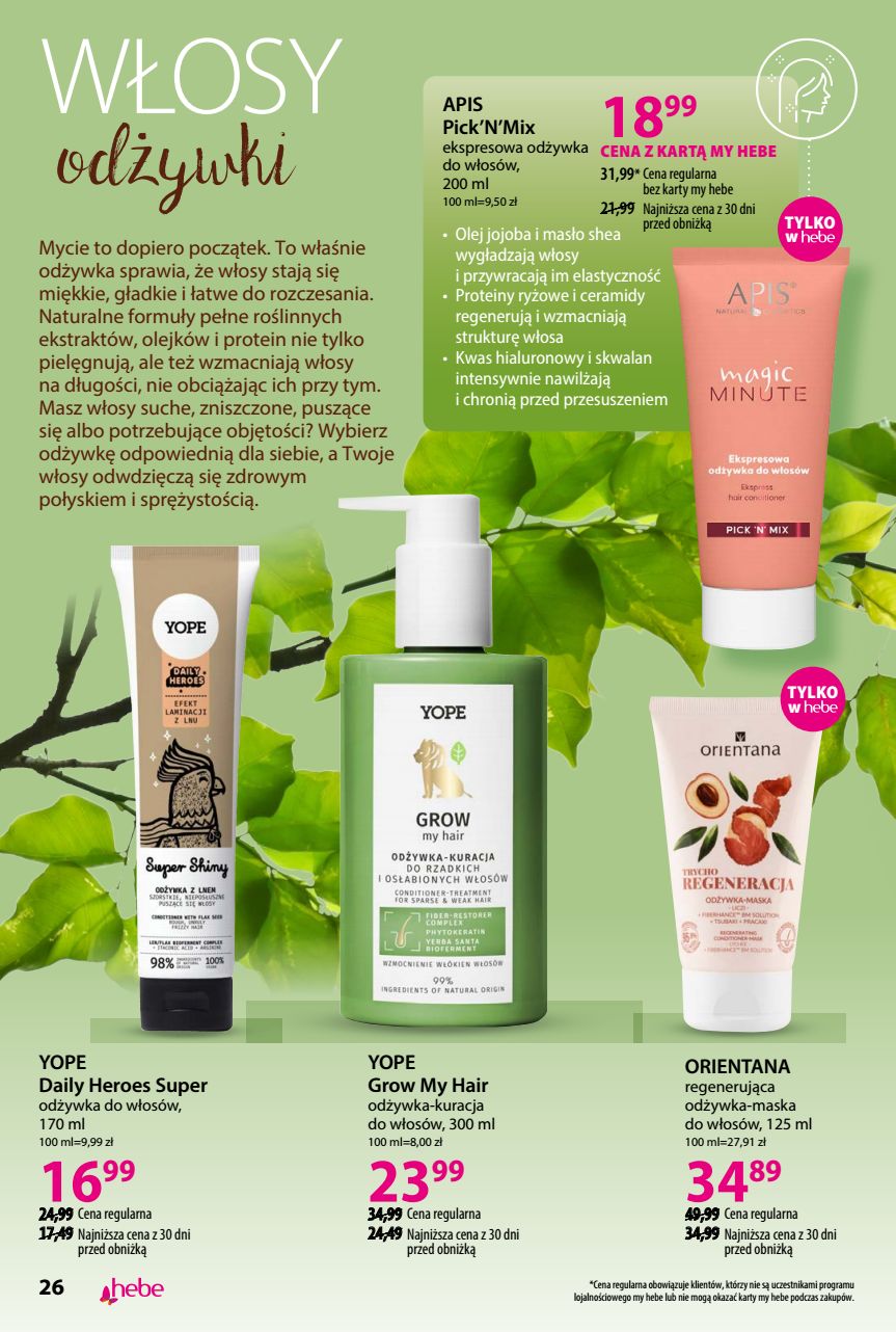 Hebe - Katalog