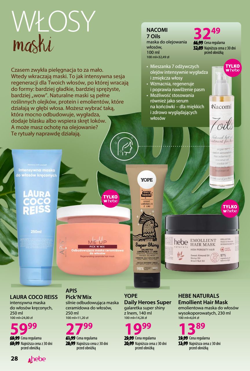 Hebe - Katalog