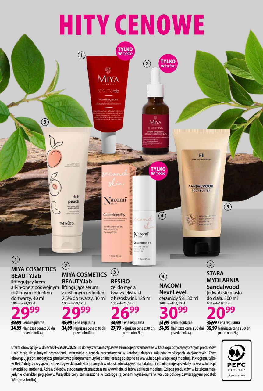 Hebe - Katalog