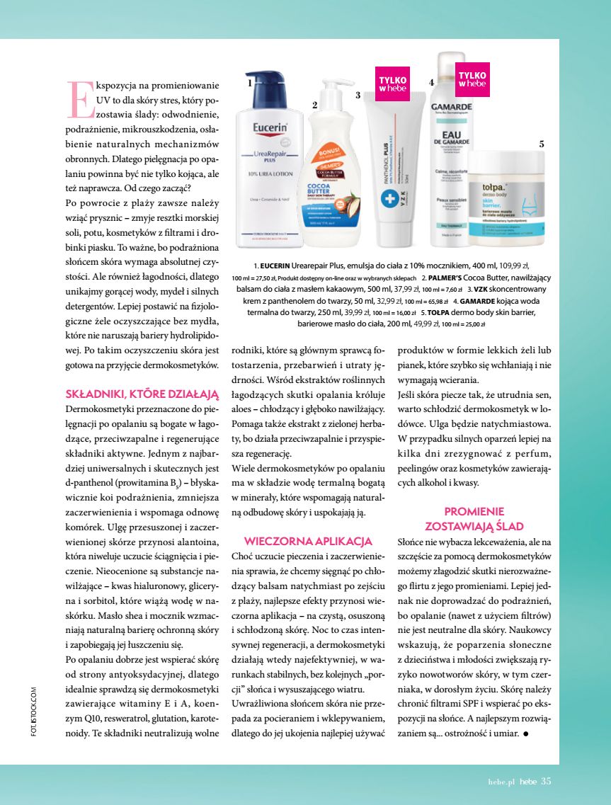 Hebe - Magazyn