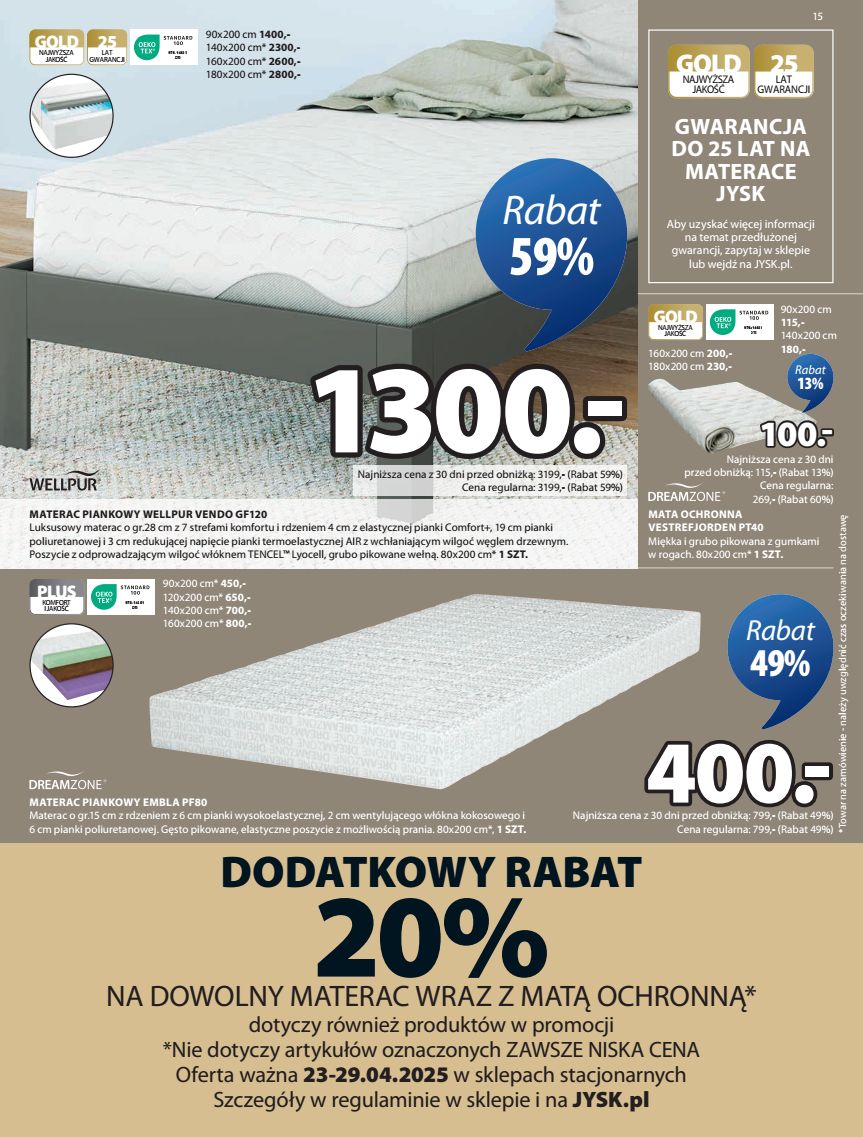 Jysk Rzeszów Gazetka promocyjna