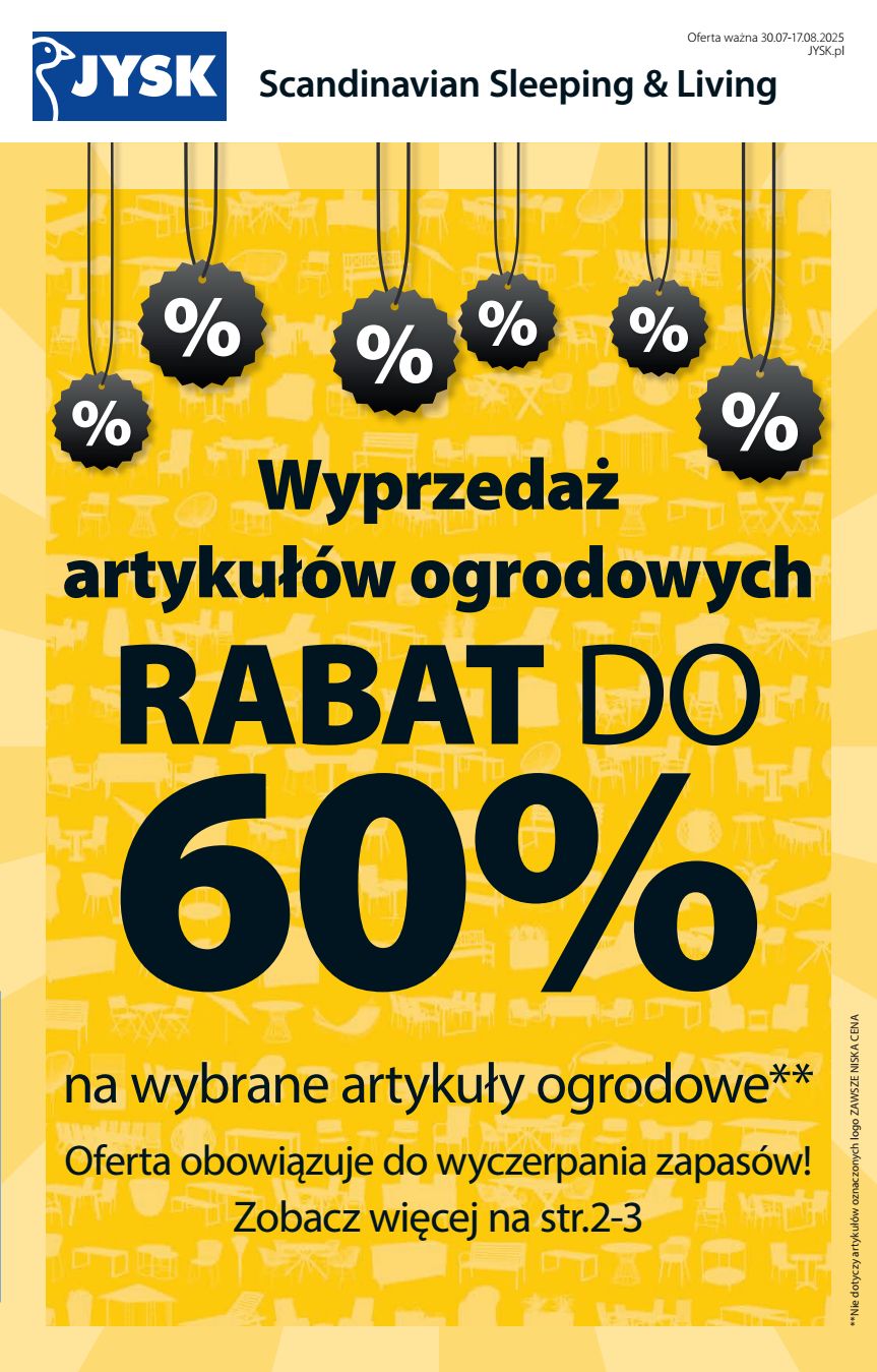Jysk Rzeszów Gazetka promocyjna