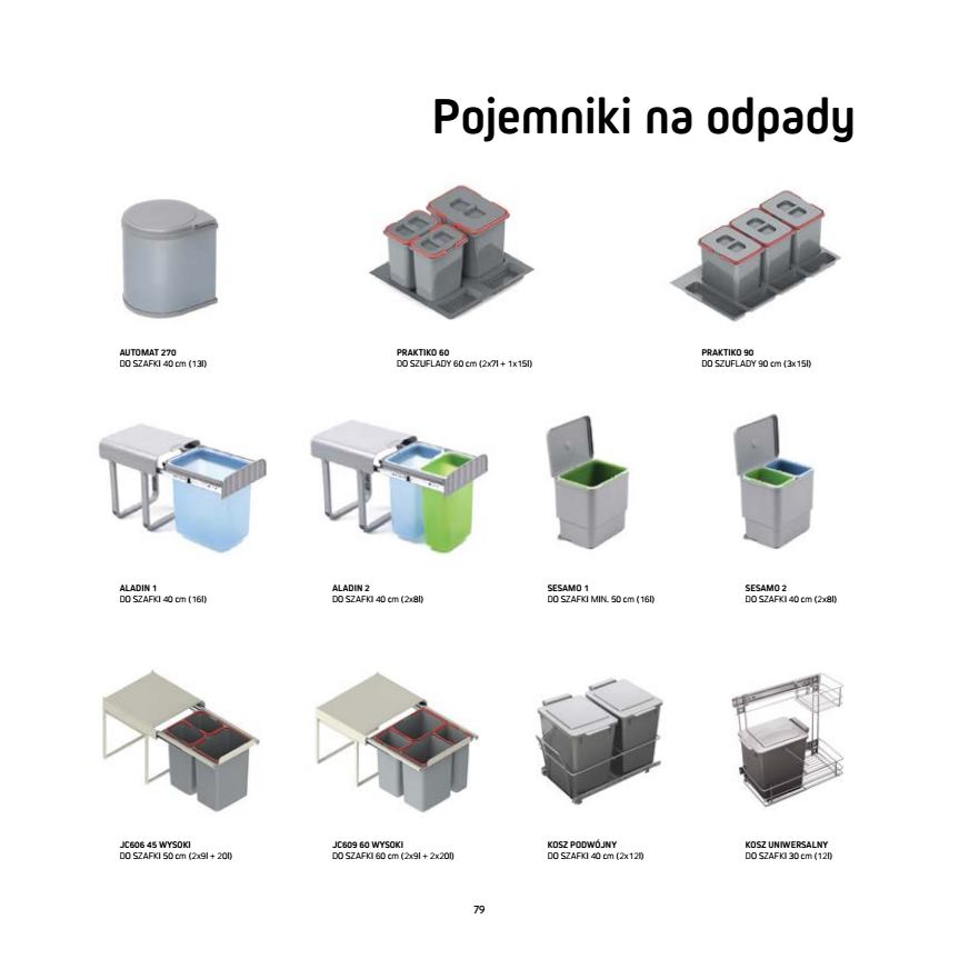 Komfort Rzeszów - Katalog Kuchnie