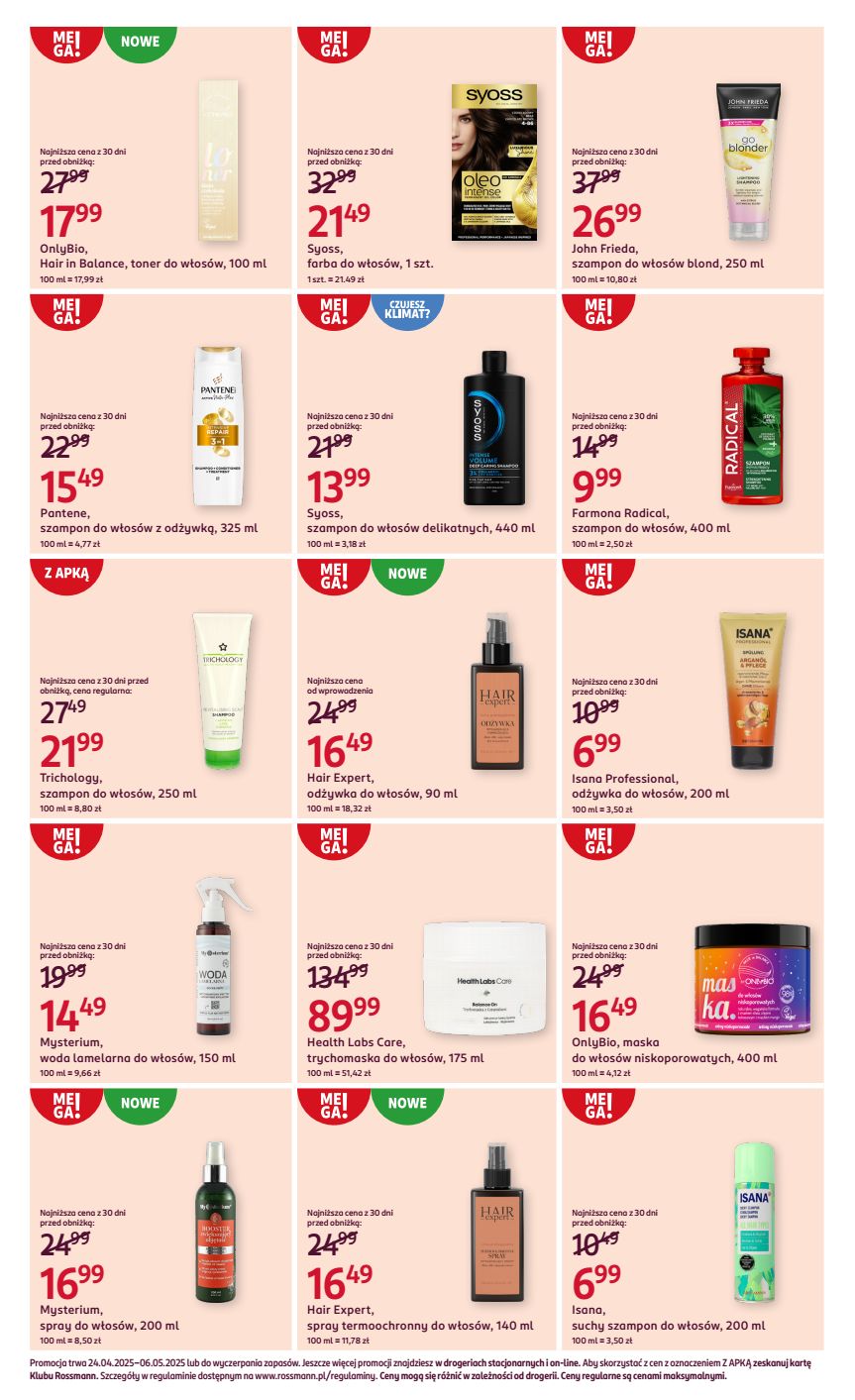 Rossmann - Gazetka promocyjna