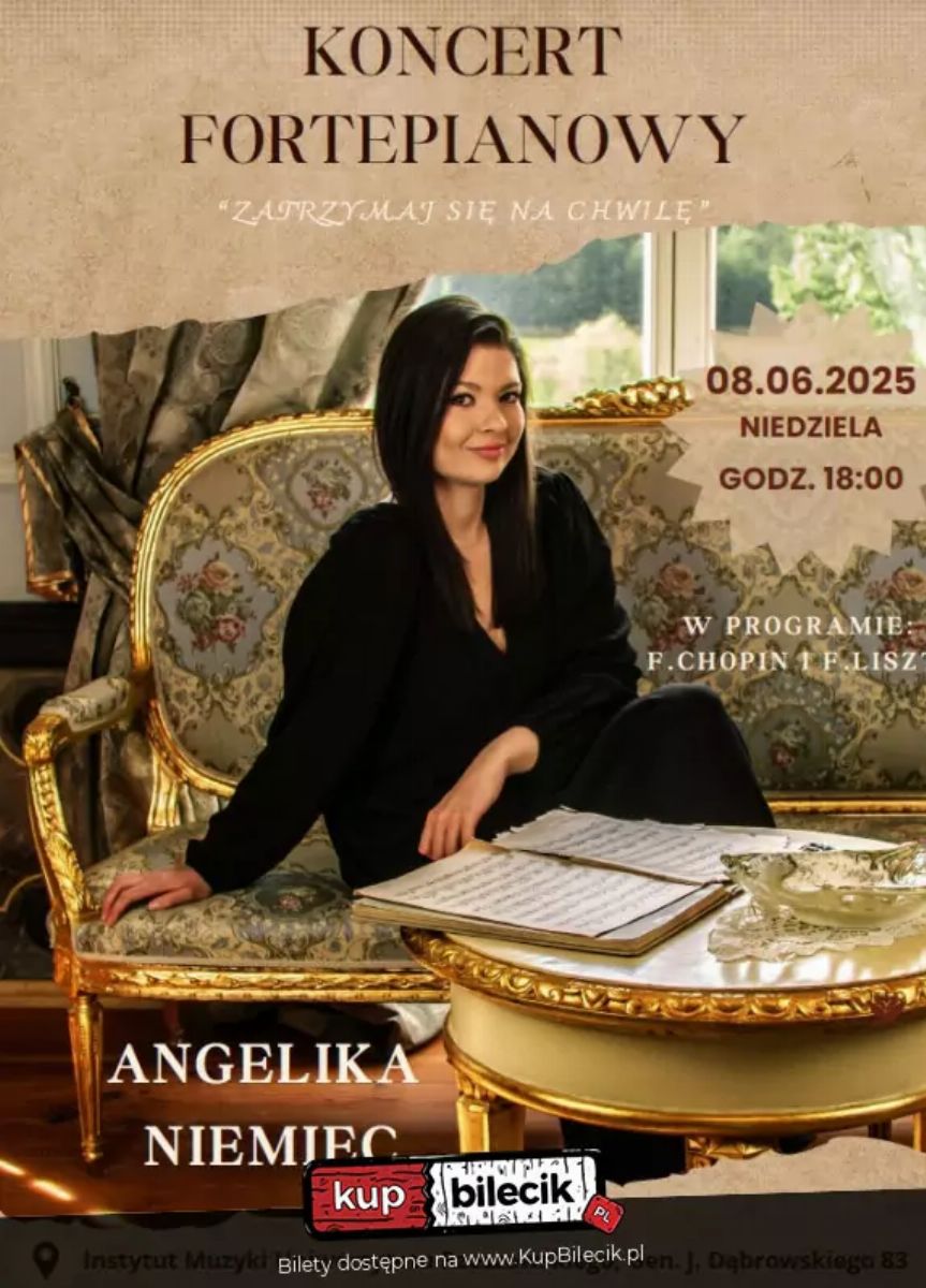 Koncert Angeliki Niemiec w Rzeszowie: Chopin i Liszt