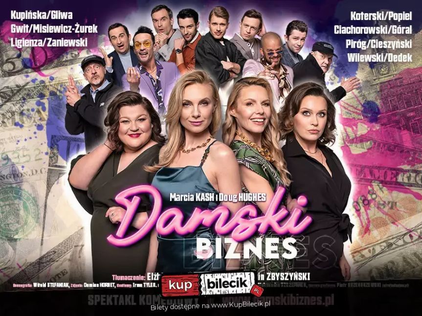 Damski biznes – komedia w Rzeszowie, 19 września