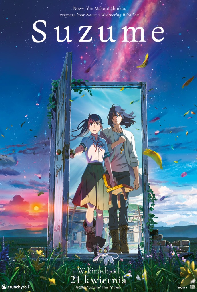 Film anime „Suzume” premierowo w Multikinie!