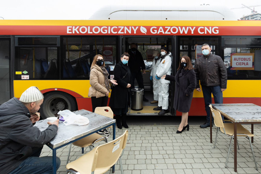 Autobus ciepła w Rzeszowie