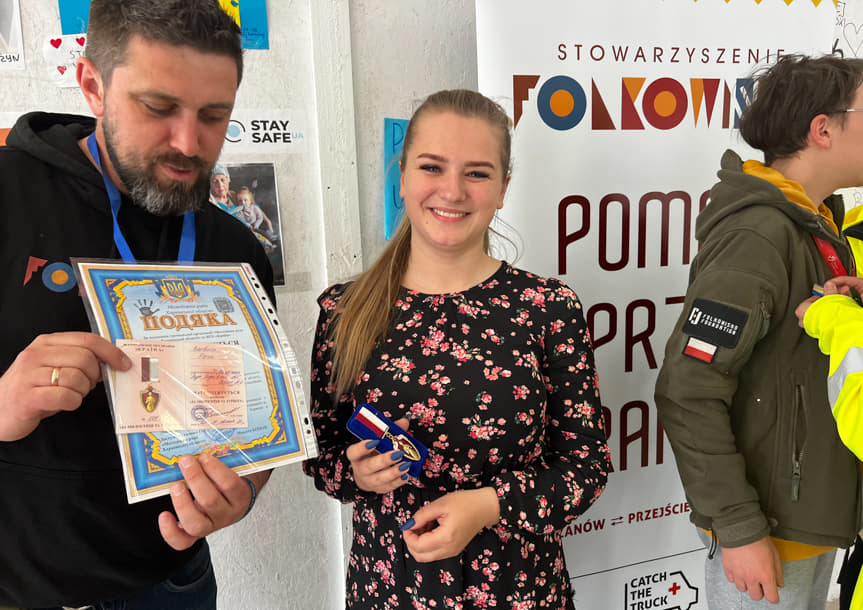 Fundacja Folkowisko otrzymała medal od miasta Charkowa