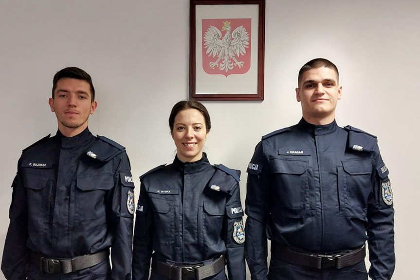 Nowi policjanci w szeregach rzeszowskiej komendy