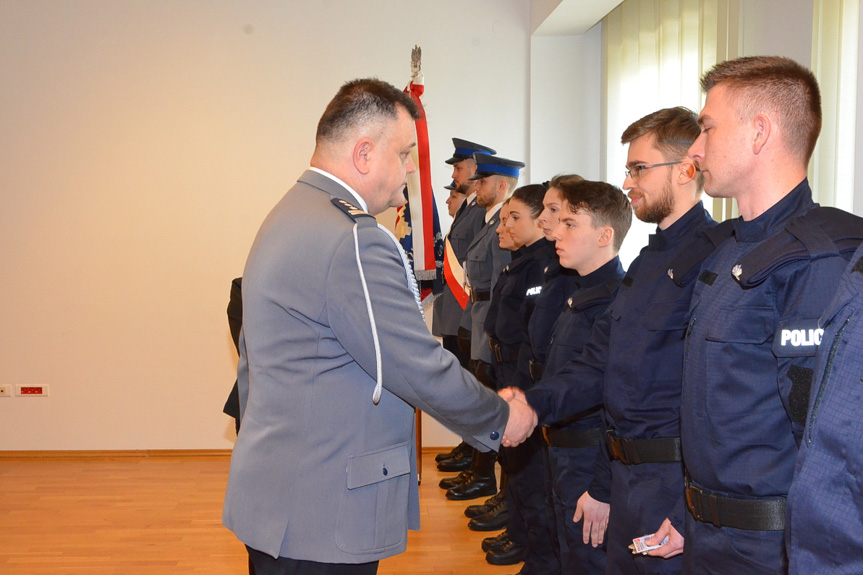 Ślubowanie policjantów w Rzeszowie