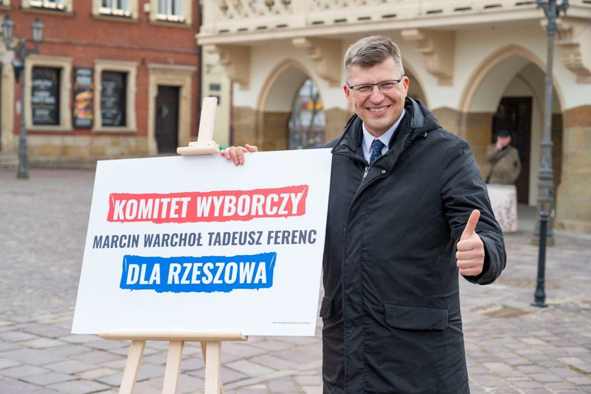 Rzeszów. Znamy nazwę komitetu wyborczego Marcina Warchoła