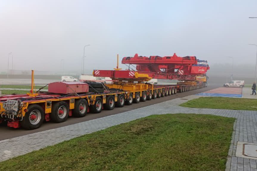 transport maszyny TBM