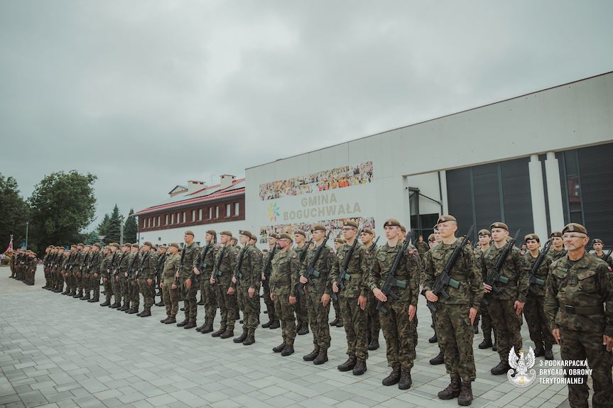 Boguchwała miejscem przysięgi nowych terytorialsów Boguchwała miejscem przysięgi nowych terytorialsów