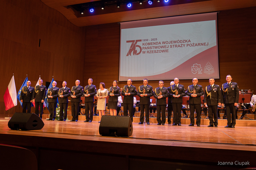 Gala Jubileuszowa 75-lecia Komendy Wojewódzkiej PSP w Rzeszowie [ZDJĘCIA]