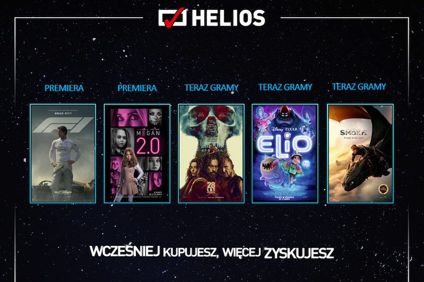 Gorące premiery w kinach Helios Gorące premiery w kinach Helios
