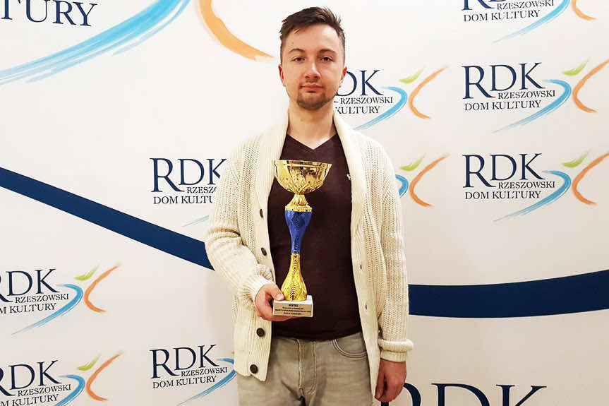 Kamil Gierulski mistrzem Rzeszowa w szachach 2023