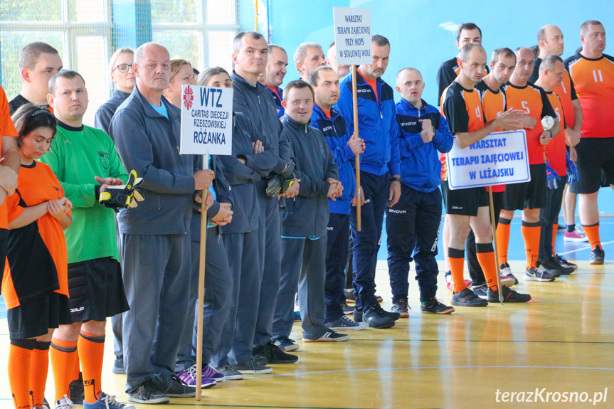 Krosno. Wojewódzki Turniej Piłki Nożnej Osób z Niepełnosprawnością Intelektualną