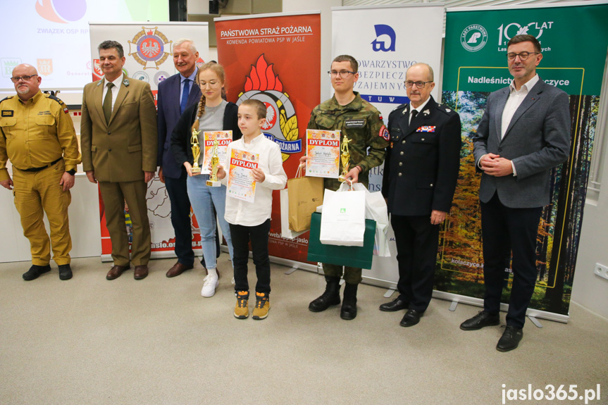 Młodzież zapobiega pożarom. Eliminacje powiatowe w Jaśle