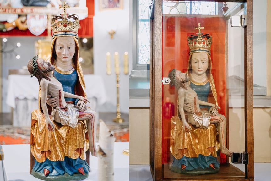 Pieta z Bączala Dolnego starsza od watykańskiego dzieła Michała Anioła Pieta z Bączala Dolnego starsza od watykańskiego dzieła Michała Anioła