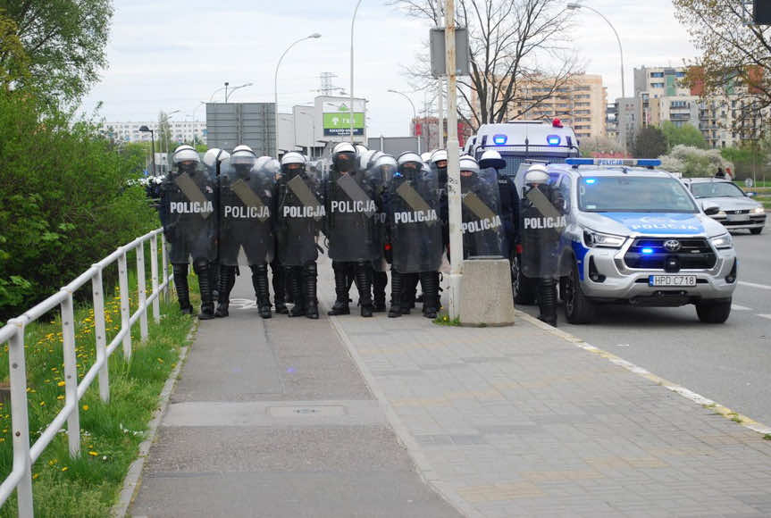 Policja zabezpieczała 89. derby Rzeszowa