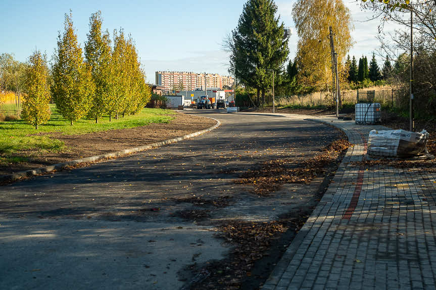 Przebudowa odcinka ul. Wyspiańskiego zakończona