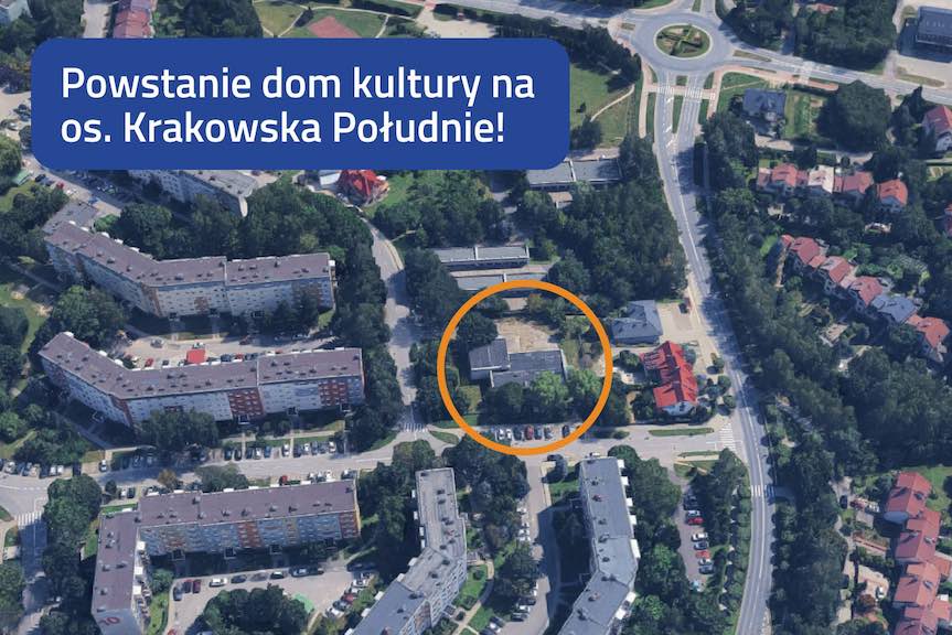 Rzeszów. Osiedle Krakowska Południe będzie miało dom kultury Rzeszów. Osiedle Krakowska Południe będzie miało dom kultury