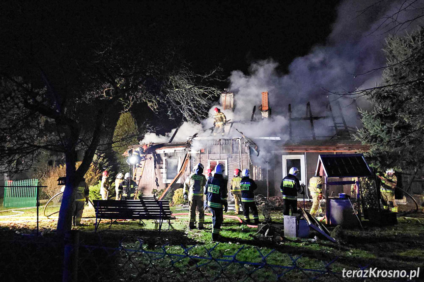 Tragiczny pożar domu w Potoku Tragiczny pożar domu w Potoku
