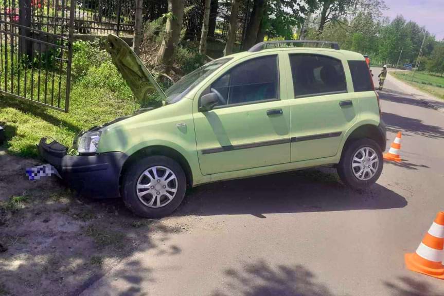 Uderzyła w przepust. 7-latka trafiła do szpitala