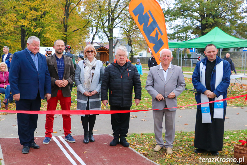 W Rymanowie otwarto miasteczko rowerowe i rymanowski szlak rowerowy  