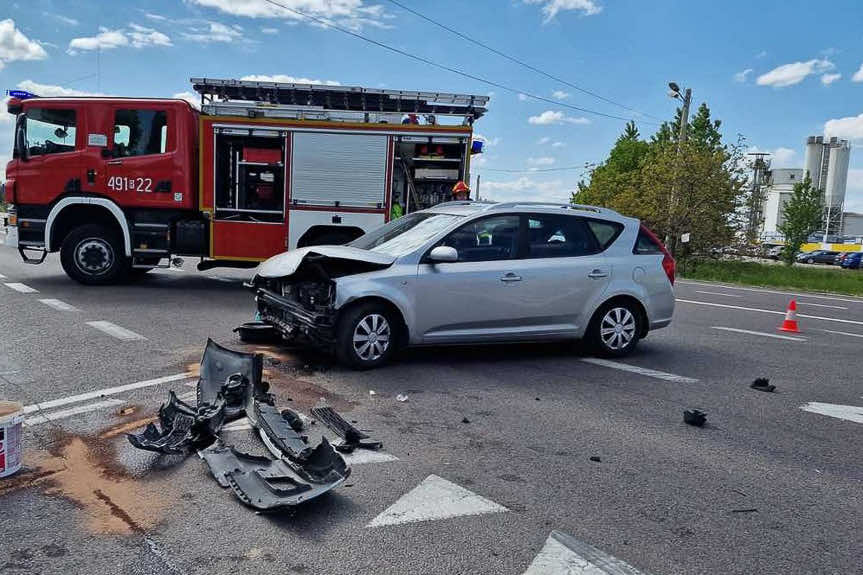 Wypadek w Krzemienicy. Sprawcą mieszkanka Rzeszowa