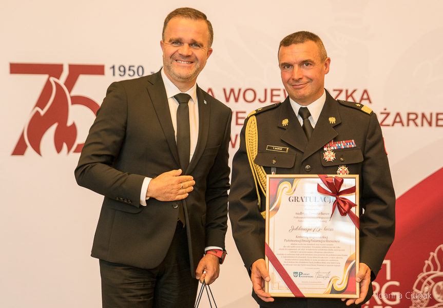 Gala Jubileuszowa 75-lecia Komendy Wojewódzkiej PSP w Rzeszowie