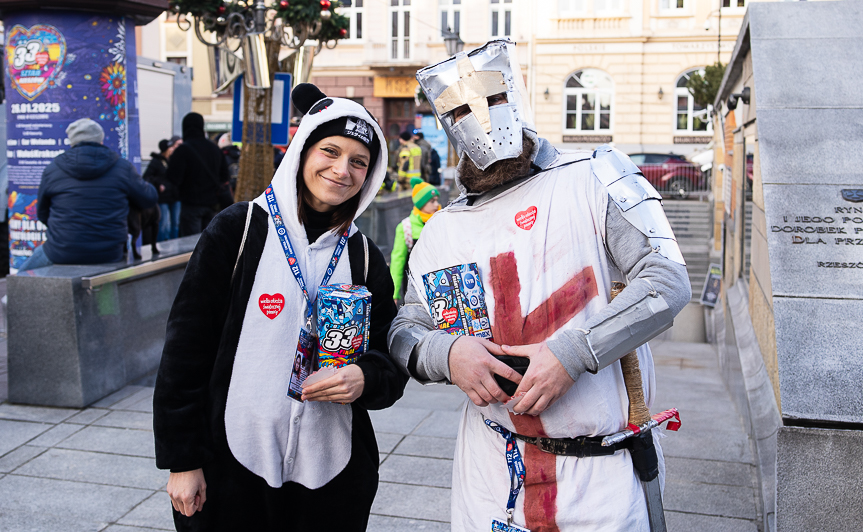 Na rzeszowskim rynku trwa 33. Finał WOŚP