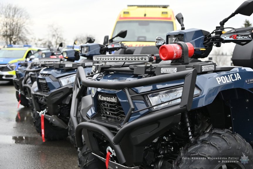 Nowoczesny sprzęt dla podkarpackich policjantów