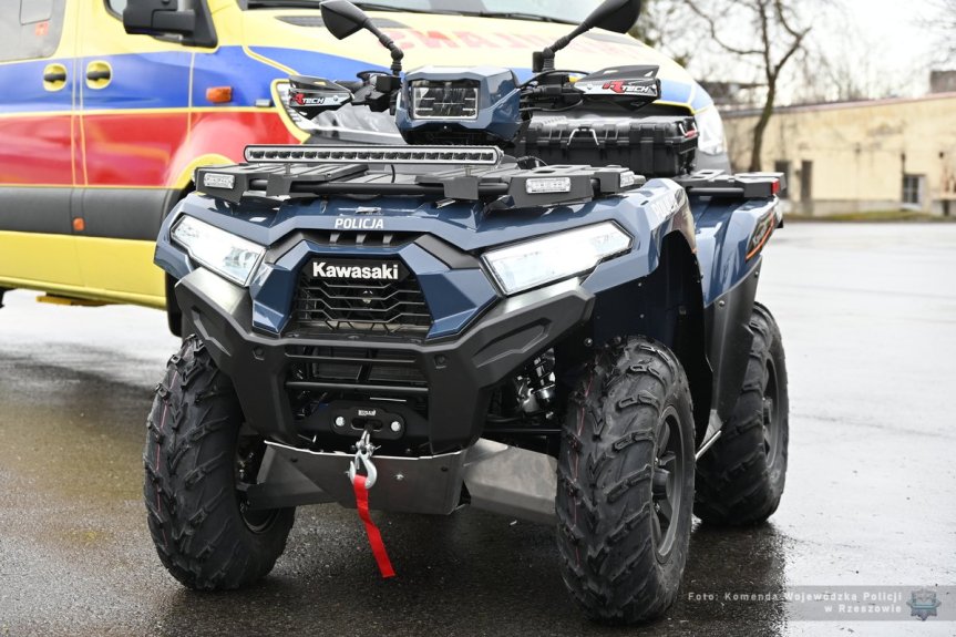 Nowoczesny sprzęt dla podkarpackich policjantów
