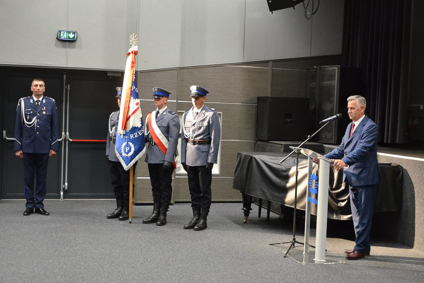 Obchody święta policji w rzeszowskiej komendzie