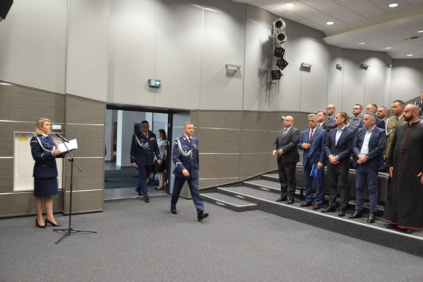 Obchody święta policji w rzeszowskiej komendzie