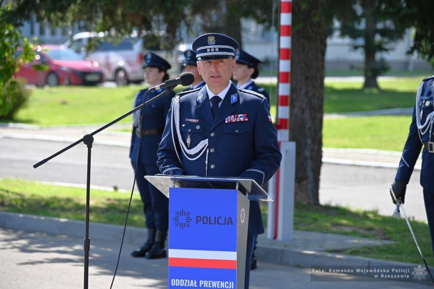 Obchody Święta Policji w rzeszowskim oddziale prewencji
