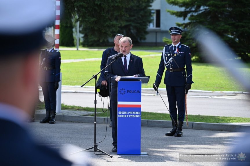 Obchody Święta Policji w rzeszowskim oddziale prewencji