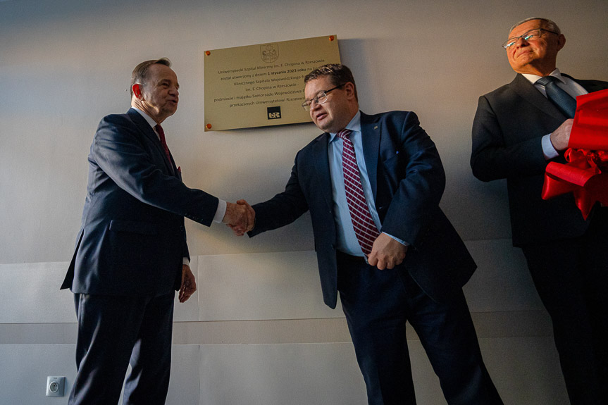 Podkarpackie Centrum Chorób Płuc zostało oficjalnie oddane do użytku