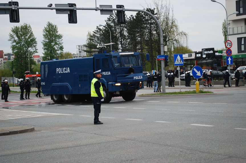 Policja zabezpieczała 89. derby Rzeszowa