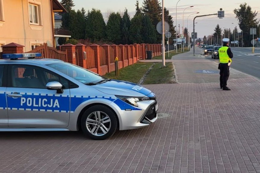 Policyjne działania "Uwaga przejście" i "Prędkość" na drogach Rzeszowa i powiatu rzeszowskiego
