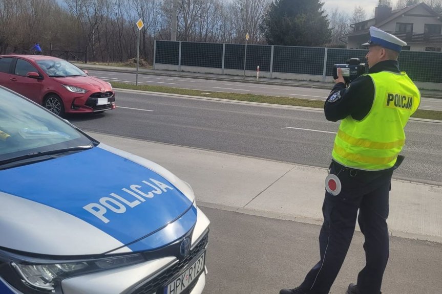 Policyjne działania "Uwaga przejście" i "Prędkość" na drogach Rzeszowa i powiatu rzeszowskiego