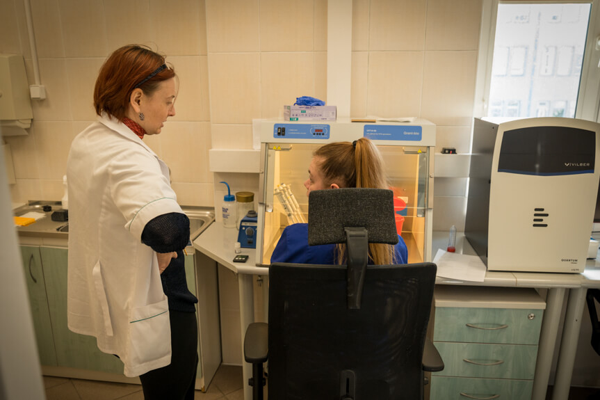 Pracowania Biologii Molekularnej Kliniki Hematologii Uniwersyteckiego Szpitala Kliniczneg w Rzeszowie