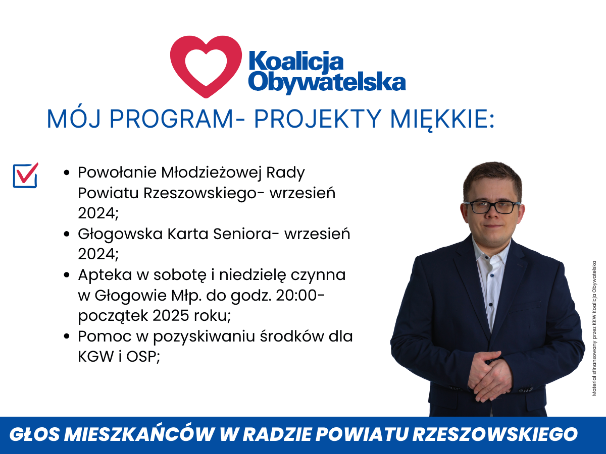 Program wyborczy Jacek Sułuja