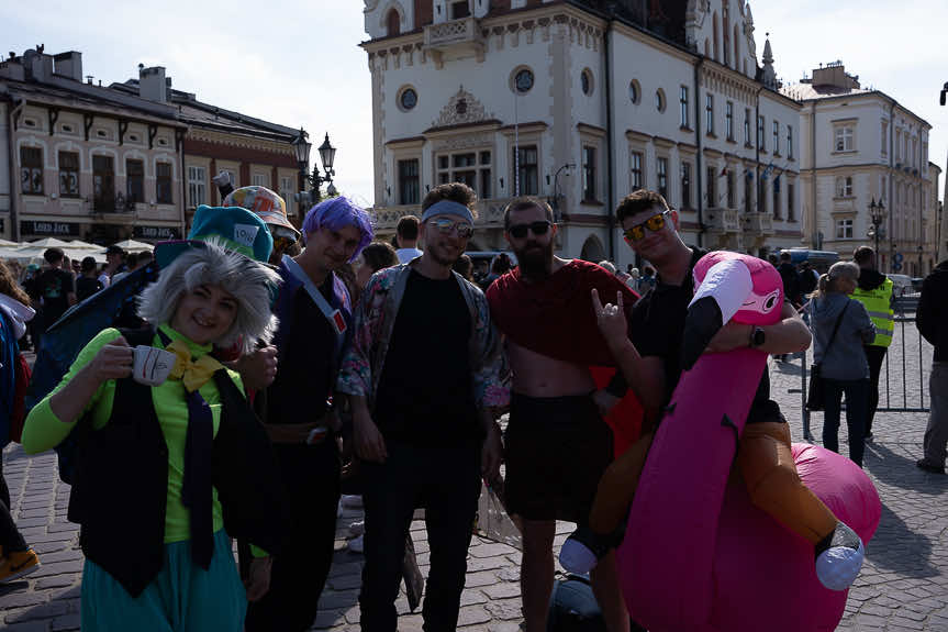 Rzeszowskie Juwenalia 2023. Barwny korowód przeszedł ulicami miasta